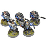 Games Workshop SPACE MARINES 5 Scouts With Sniper Riffle #1 Warhammer 40K