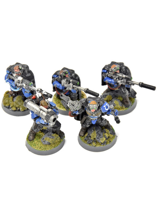 SPACE MARINES 5 Scouts With Sniper Riffle #1 Warhammer 40K