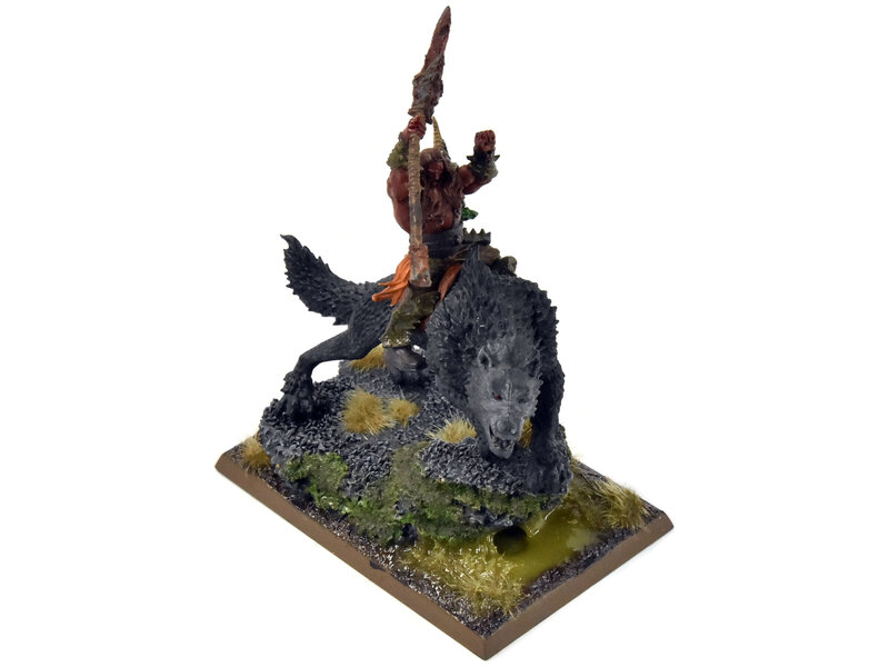 Games Workshop BLADES OF KHORNE Exalted Deathbringer With Impaling Spear Converted #1 Sigmar