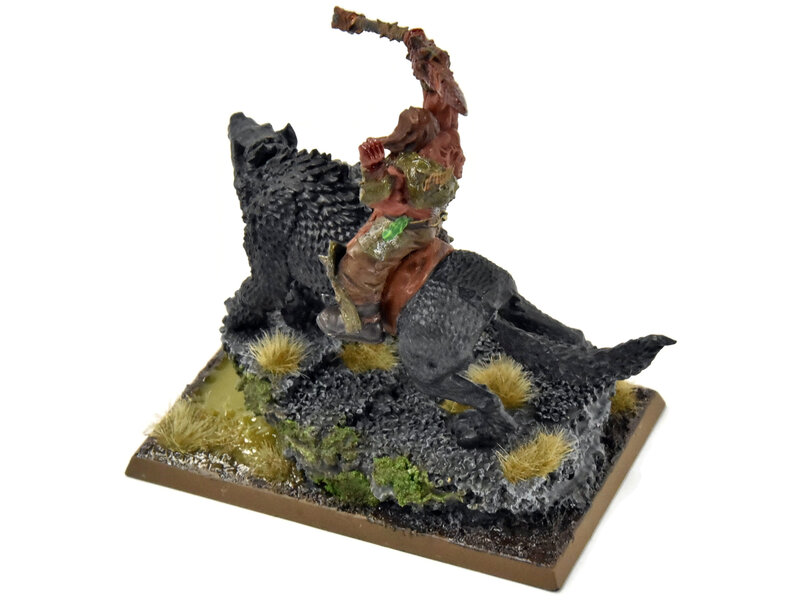 Games Workshop BLADES OF KHORNE Exalted Deathbringer With Impaling Spear Converted #1 Sigmar