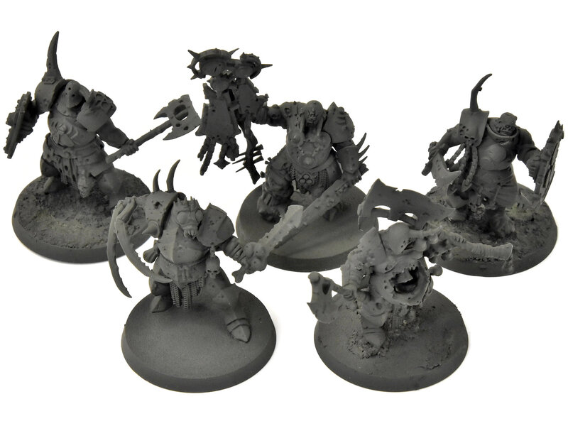 Games Workshop MAGGOTKIN OF NURGLE 5 Putrid Blightkings #1 Warhammer Sigmar