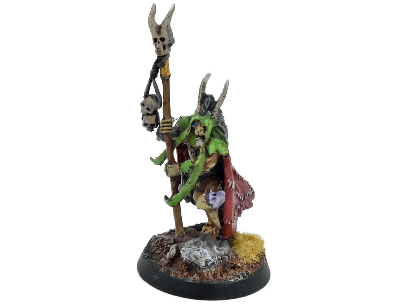 Games Workshop BEASTS OF CHAOS Great-Bray Shaman #1 WELL PAINTED Warhammer Sigmar