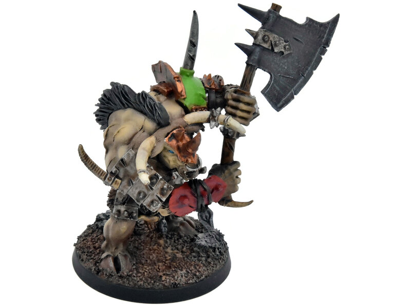 Games Workshop BEASTS OF CHAOS Doombull #1 WELL PAINTED Warhammer 40K