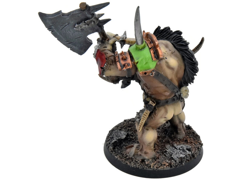 Games Workshop BEASTS OF CHAOS Doombull #1 WELL PAINTED Warhammer 40K
