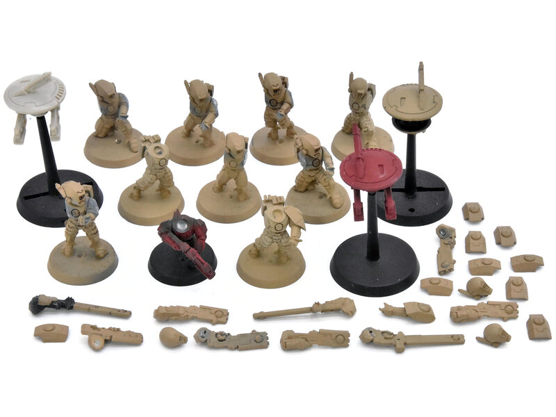 Games Workshop TAU EMPIRE 10 Fire Warrior Strike Team #3 Warhammer 40K