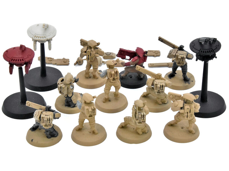 Games Workshop TAU EMPIRE 10 Fire Warrior Strike Team #3 Warhammer 40K