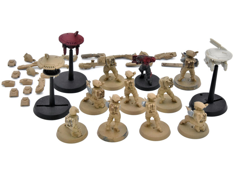 Games Workshop TAU EMPIRE 10 Fire Warrior Strike Team #3 Warhammer 40K