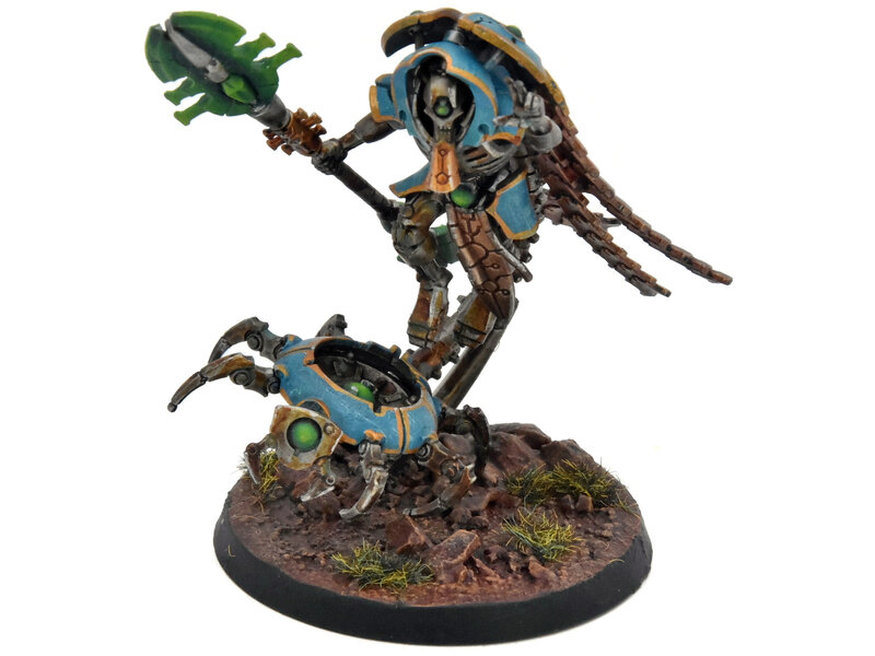 Games Workshop NECRONS Cryptek #1 WELL PAINTED Warhammer 40K