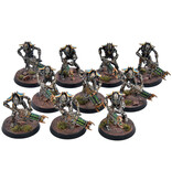 Games Workshop NECRONS 10 Warriors #2 WELL PAINTED Warhammer 40K