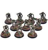 Games Workshop NECRONS 10 Warriors #1 WELL PAINTED Warhammer 40K