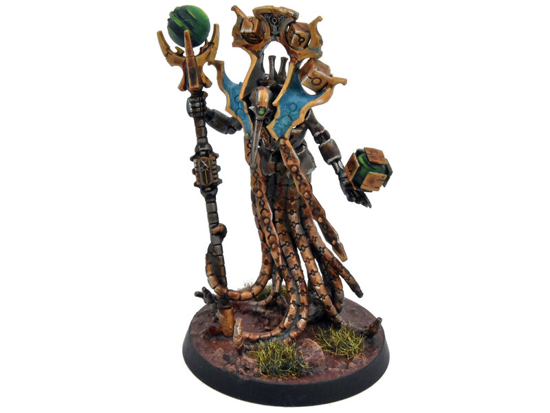 Games Workshop NECRONS Chronomancer #1 WELL PAINTED Warhammer 40K