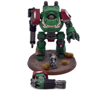 SPACE MARINES Contemptor Dreadnought #1 Warhammer 40K WELL PAINTED