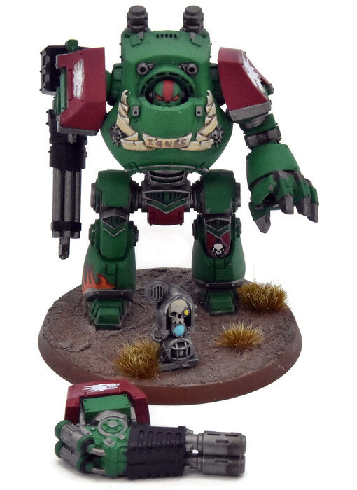 SPACE MARINES Contemptor Dreadnought #1 Warhammer 40K WELL PAINTED