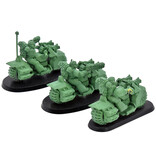 Games Workshop SPACE MARINES 3 Bikers #2 Missing Arms Warhammer 40K