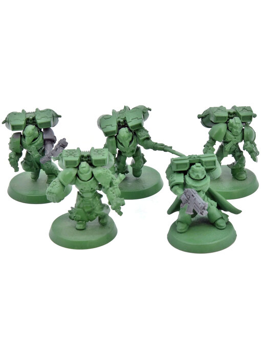 SPACE MARINES 5 Vanguard Marines #2 1 Missing Arm Warhammer 40K