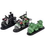 Games Workshop SPACE MARINES 3 Bikers #4 Missing Rider Warhammer 40K
