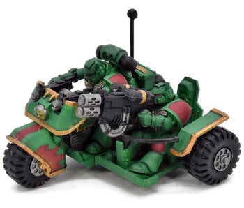 SPACE MARINES Attack Bike #1 Warhammer 40K Salamanders