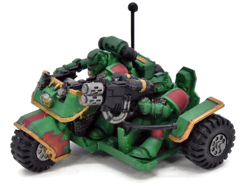 Games Workshop SPACE MARINES Attack Bike #1 Warhammer 40K Salamanders