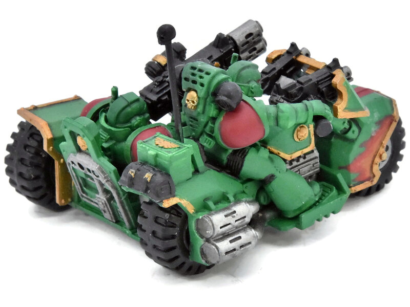 Games Workshop SPACE MARINES Attack Bike #1 Warhammer 40K Salamanders