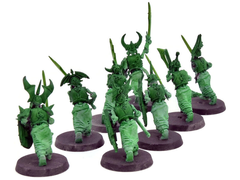 Games Workshop SOULBLIGHT GRAVELORDS 8 Grave guard #1 WELL PAINTED Warhammer Sigmar