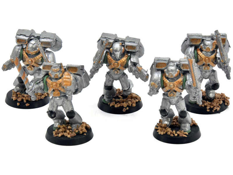 Games Workshop SPACE MARINES 5 Assault Marines #1 Warhammer 40K