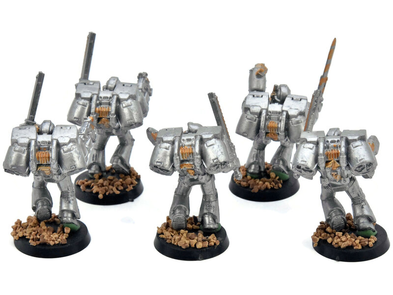 Games Workshop SPACE MARINES 5 Assault Marines #1 Warhammer 40K