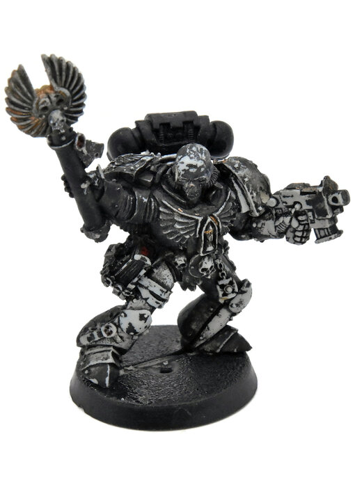 SPACE MARINES Chaplain with crozius staff #1 Warhammer 40K