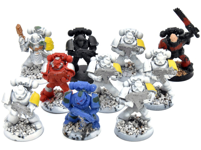 Games Workshop SPACE MARINES 10 Tactical marines #9 Warhammer 40K