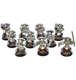 Games Workshop SPACE MARINES 10 Tactical marines #1 Warhammer 40K Heavy paint