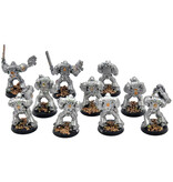 Games Workshop SPACE MARINES 10 Tactical marines #1 Warhammer 40K Heavy paint