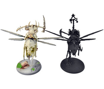 MAGGOTKIN OF NURGLE 2 Pusgoyle Blightlords converted #1 Warhammer Sigmar