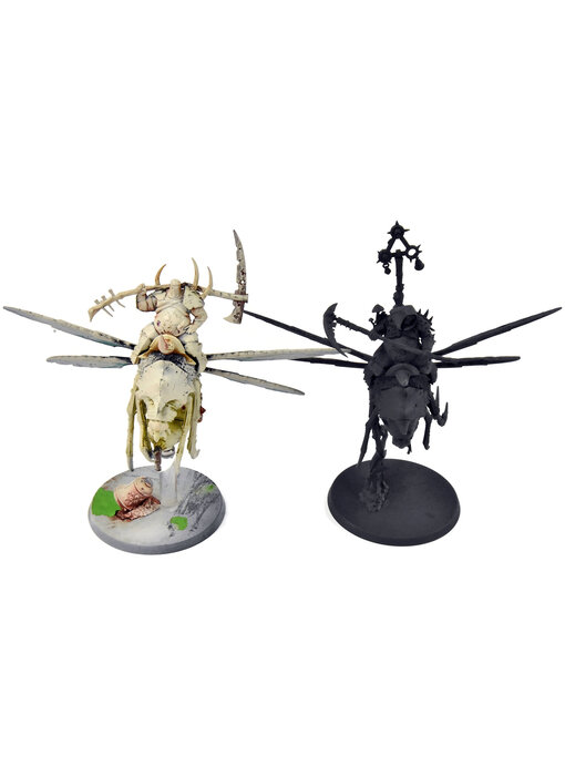 MAGGOTKIN OF NURGLE 2 Pusgoyle Blightlords converted #1 Warhammer Sigmar