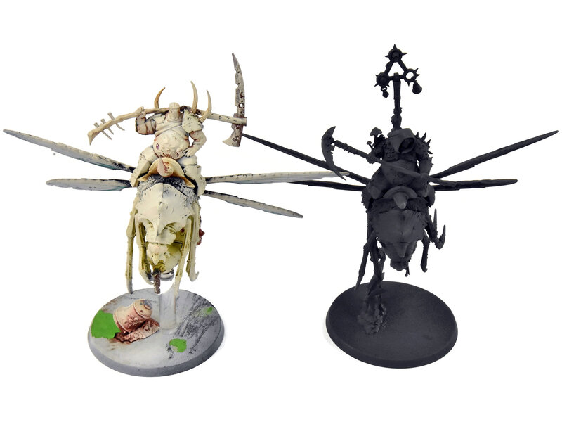 Games Workshop MAGGOTKIN OF NURGLE 2 Pusgoyle Blightlords converted #1 Warhammer Sigmar
