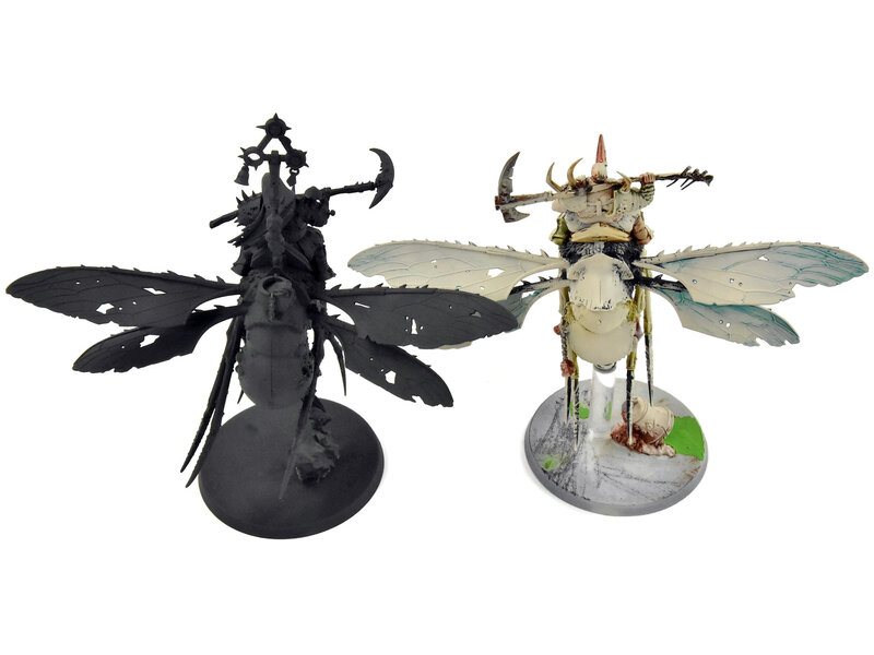 Games Workshop MAGGOTKIN OF NURGLE 2 Pusgoyle Blightlords converted #1 Warhammer Sigmar