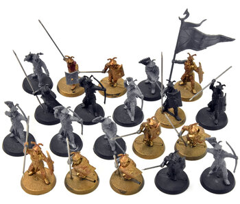 MIDDLE EARTH 20 Easterling warriors Converted #1 LOTR