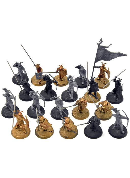 MIDDLE EARTH 20 Easterling warriors Converted #1 LOTR