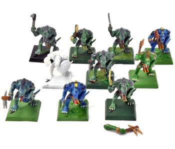LIZARDMEN 10 Saurus Warriors #6 Warhammer Fantasy Classic
