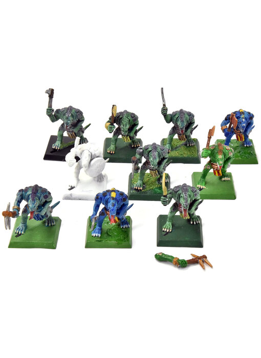 LIZARDMEN 10 Saurus Warriors #6 Warhammer Fantasy Classic