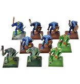 Games Workshop LIZARDMEN 10 Saurus Warriors #5 Warhammer Fantasy Classic