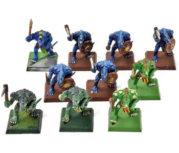 LIZARDMEN 10 Saurus Warriors #5 Warhammer Fantasy Classic