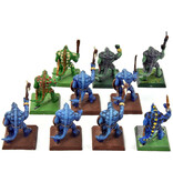 Games Workshop LIZARDMEN 10 Saurus Warriors #5 Warhammer Fantasy Classic