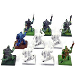 Games Workshop LIZARDMEN 10 Saurus Warriors #1 Classic Sculpt Warhammer Fantasy