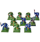 Games Workshop LIZARDMEN 10 Saurus Warriors #3 Warhammer Fantasy Classic Sculpt