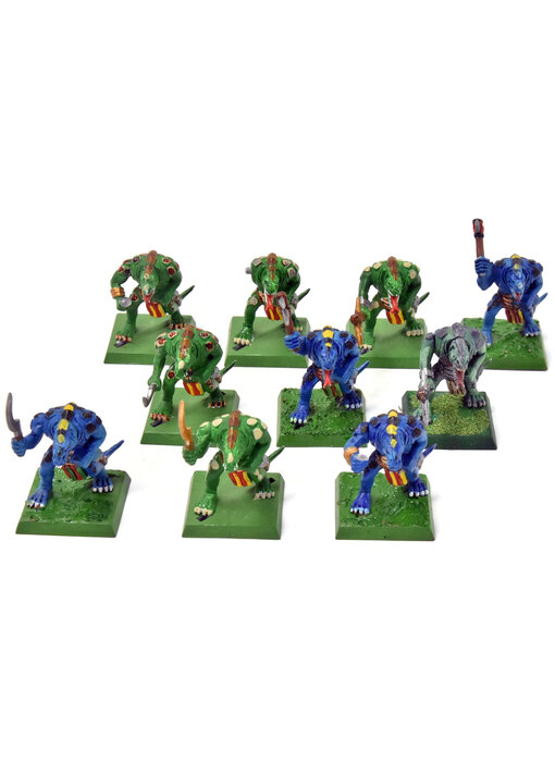 LIZARDMEN 10 Saurus Warriors #3 Warhammer Fantasy Classic Sculpt
