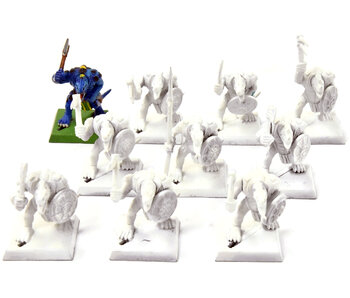 LIZARDMEN 10 Saurus Warriors #4 Warhammer Fantasy Classic Sculpt