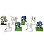 Games Workshop LIZARDMEN 8 Saurus Warriors #7 Warhammer Fantasy Classic Sculpt