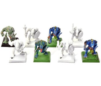 LIZARDMEN 8 Saurus Warriors #7 Warhammer Fantasy Classic Sculpt