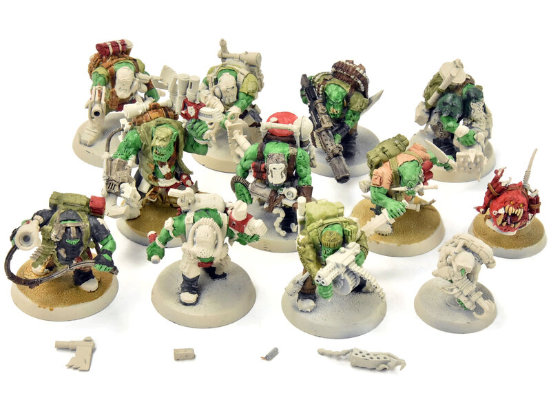 Games Workshop ORKS 12 Kommandos #1 Warhammer 40K