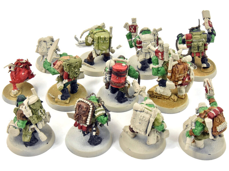 Games Workshop ORKS 12 Kommandos #1 Warhammer 40K