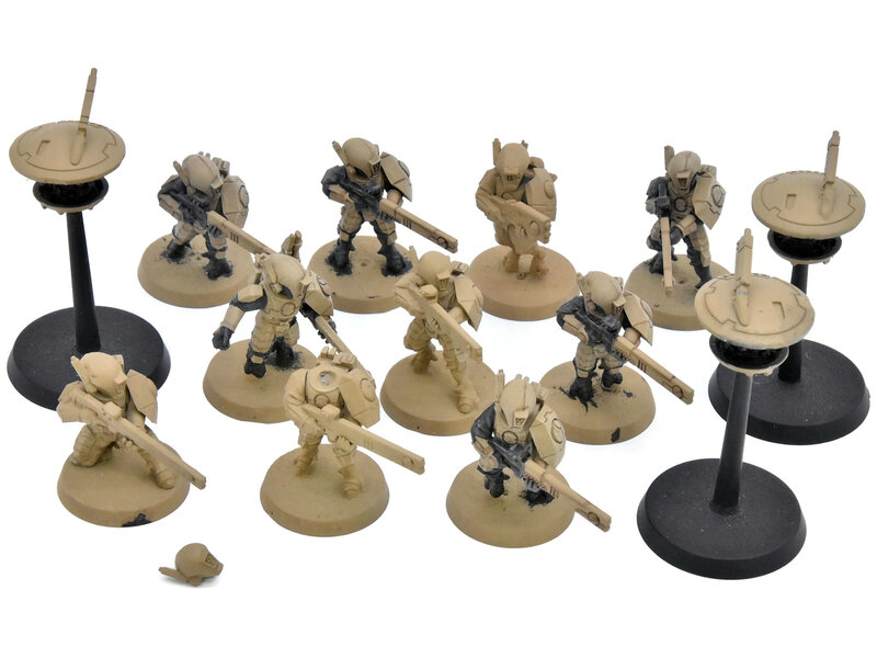 Games Workshop TAU EMPIRE 10 Fire Warriors Strike Team #1 Warhammer 40K